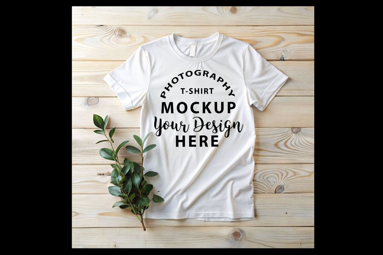 White Tshirt Mockup Image 9
